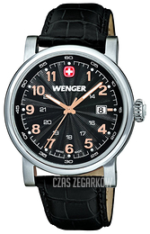 Wenger Urban Classic Czarny/Skóra Ø41 mm 11041105