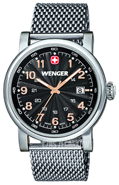 Wenger Urban Classic Czarny/Stal Ø41 mm 11041106