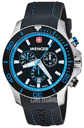 Wenger Seaforce Czarny/Guma Ø43 mm 643.103