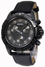 Wenger Czarny/Skóra Ø43 mm 66182