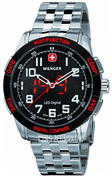 Wenger LED Nomad Czarny/Stal Ø43 mm 70436