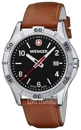 Wenger Platoon Czarny/Skóra Ø43 mm 941.103