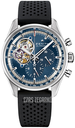 Zenith El Primero Niebieski/Guma Ø42 mm 03.20416.4061-51.R576