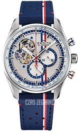 Zenith El Primero Srebrny/Skóra Ø42 mm 03.2044.4061-01.C746