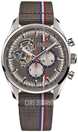 Zenith El Primero Szary/Tkanina Ø42 mm 03.2046.4061-91.C769