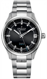 Zenith El Primero Espada Czarny/Stal Ø40 mm 03.2170.4650-21.M2170