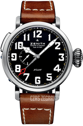 Zenith Pilot Czarny/Skóra Ø48 mm 03.2430.693-21.C723