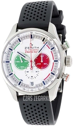 Zenith El Primero Biały/Guma Ø45 mm 03.2521.400-07.R576
