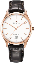 Zenith Captain Srebrny/Skóra Ø40 mm 18.2020.3001-01.C498