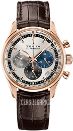 Zenith El Primero Srebrny/Guma Ø42 mm 18.2150.400-69.C713