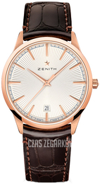 Zenith Elite Classic Srebrny/Guma Ø40.5 mm 18.3100.670-01.C920