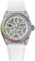 Zenith Defy Classic Szkieletowa tarczy/Guma Ø41 mm 32.9002.670-71.R583