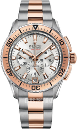 Zenith El Primero Srebrny/Stal Ø45.5 mm 51.2061.405-01.M2060
