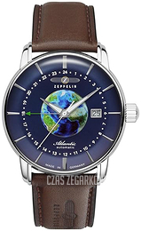 Zeppelin Atlantic Niebieski/Skóra Ø42 mm 84683