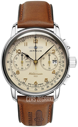 Zeppelin Mediterranee Beżowy/Skóra Ø40 mm 9670-5