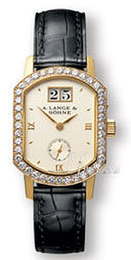 A. Lange & Söhne Arkade Biały/Skóra 29x22 mm 801.021