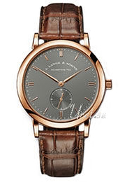 A. Lange & Söhne Saxonia Szary/Skóra Ø37 mm 215.033