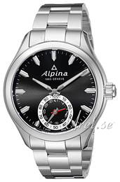 Alpina Horological Smartwatch Czarny/Stal Ø44 mm AL-285BS5AQ6B