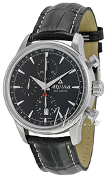 Alpina Alpiner Czarny/Skóra Ø41.5 mm AL-750B4E6