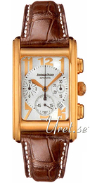 Audemars Piguet Edward Piguet Chronograph Srebrny/Skóra 49x29 mm 25987OR.00.D088CR.02