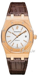 Audemars Piguet Royal Oak Selfwinding Biały/Skóra Ø39 mm 15300OR.OO.D088CR.02