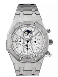 Audemars Piguet Royal Oak Grande Complication Srebrny/18 karatowe białe złoto Ø44 mm 25865BC.OO.1105BC.04
