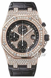 Audemars Piguet Royal Oak Offshore Zestaw diamentów/Skóra Ø42 mm 26067OR.ZZ.D002CR.01