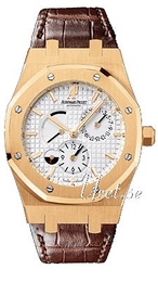 Audemars Piguet Royal Oak Dual Time Biały/Skóra Ø39 mm 26120OR.OO.D088CR.01