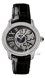 Audemars Piguet Millenary Czarny/Skóra 39.5x35.5 mm 77302BC.ZZ.D001CR.01