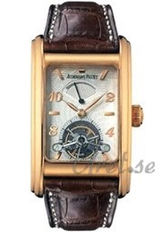 Audemars Piguet Edward Piguet Srebrny/Skóra 49x29 mm 26006OR.OO.D088CR.01