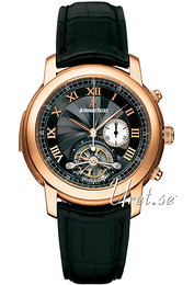 Audemars Piguet Jules Audemars Minute Repeater Tourbillon Chronograph Czarny/Skóra Ø43 mm 26050OR.OO.D002CR.01