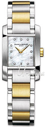 Baume & Mercier Diamant Biały/Stal 34x22 mm MOA8738
