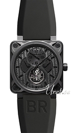 Bell & Ross Instrument Czarny/Guma 46x46 mm BR01TOUPHA