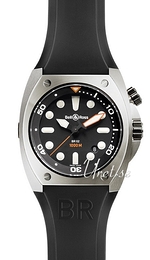 Bell & Ross Instrument Czarny/Guma 44x44 mm BR02PRODIASTE