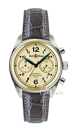 Bell & Ross Vintage Beżowy/Skóra VIN126GOLIVO
