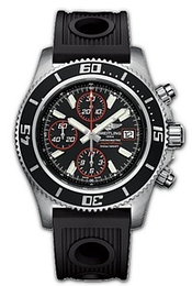 Breitling Superocean II Chronograph Czarny/Guma Ø44 mm A13341-1518