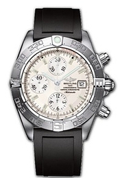 Breitling Galactic Chronograph II Biały/Guma Ø44 mm A13364-0421