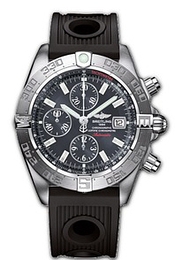 Breitling Galactic Chronograph II Szary/Guma Ø44 mm A13364-1718