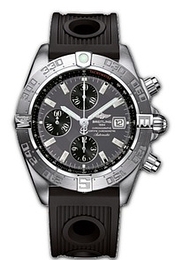 Breitling Galactic Chronograph II Szary/Guma Ø44 mm A13364-9918