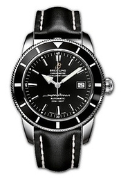 Breitling Superocean Heritage Czarny/Skóra Ø42 mm A17321-101