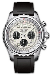Breitling Chronospace Automatic Biały/Guma Ø46 mm A23360-1121