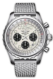 Breitling Chronospace Automatic Biały/Stal Ø46 mm A23360-118