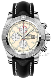 Breitling Super Avenger II Srebrny/Skóra Ø48 mm A1337111-G779-441X-A20BA.1