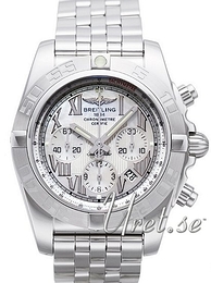 Breitling Chronomat 44 Biały/Stal Ø43.5 mm AB011011-A691-375A