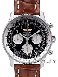 Breitling Navitimer 01 Czarny/Skóra Ø43 mm AB012012-BB02-739P-A20BA.1