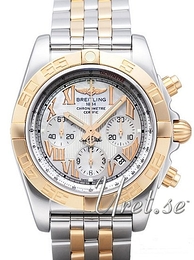 Breitling Chronomat 44 Biały/Stal Ø43.5 mm CB011012-A693-375C