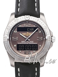 Breitling Professional Aerospace Szary/Skóra Ø42 mm E7936210-Q572-435X-A20BASA.1