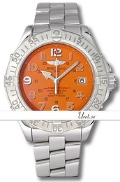 Breitling Superocean Pomarańczowy/Stal Ø42 mm A17360-078