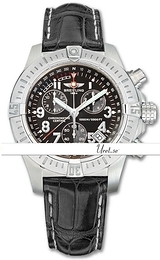 Breitling Avenger Seawolf Chrono Czarny/Skóra Ø45 mm A73390-2012 Black Croco