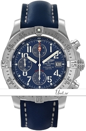 Breitling Avenger Avenger Niebieski/Skóra Ø45 mm A13380-371 Blue Calf